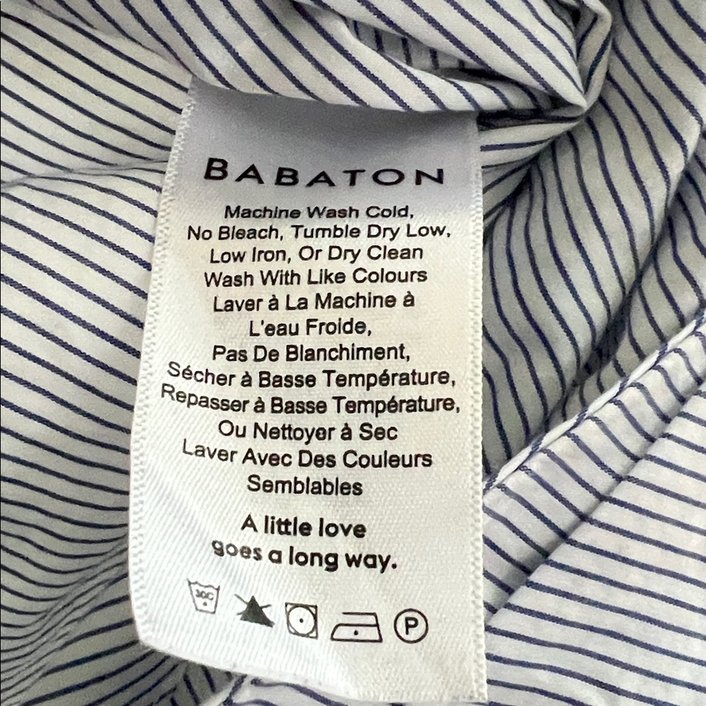 Babaton Wrapped Striped Shirt - Picture 6 of 6